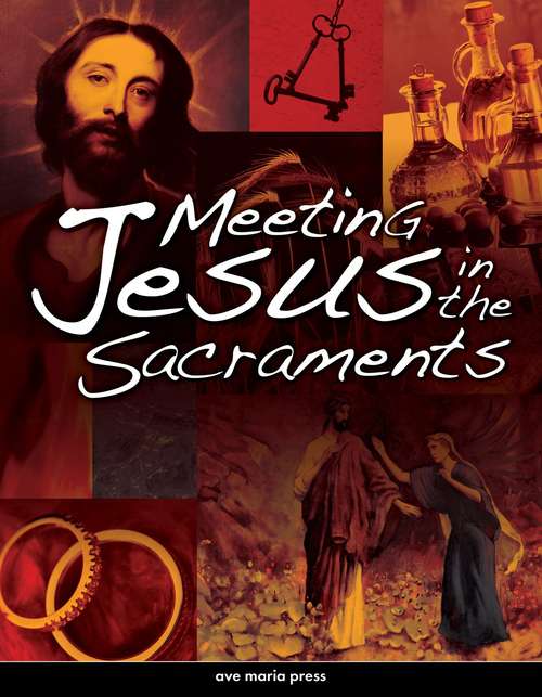 Book cover of Meeting Jesus in the Sacraments
