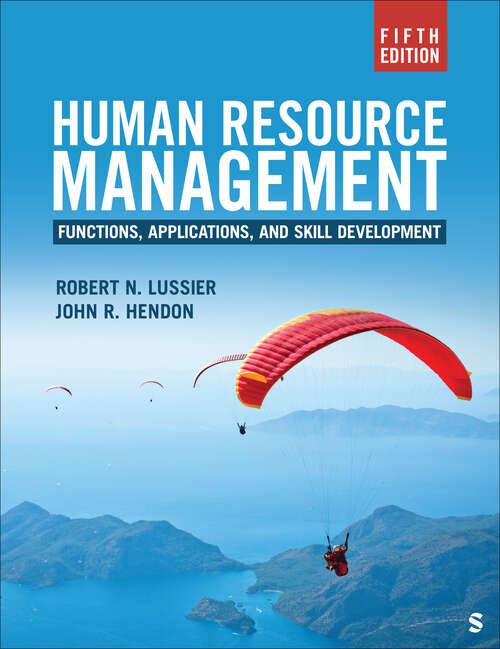 Book cover of Human Resource Management: Functions, Applications, and Skill Development (Fifth Edition)