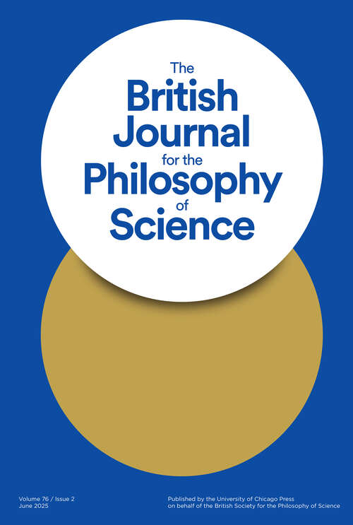 Book cover of The British Journal for the Philosophy of Science, volume 76 number 2 (June 2025)