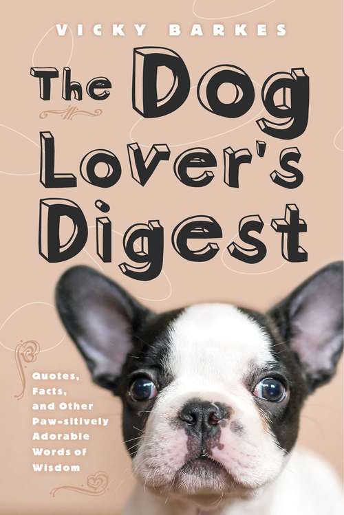Book cover of The Dog Lover's Digest