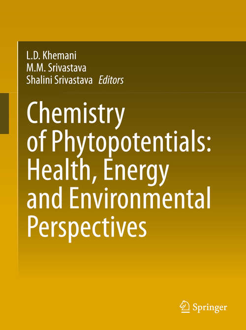 Book cover of Chemistry of Phytopotentials: Health, Energy and Environmental Perspectives