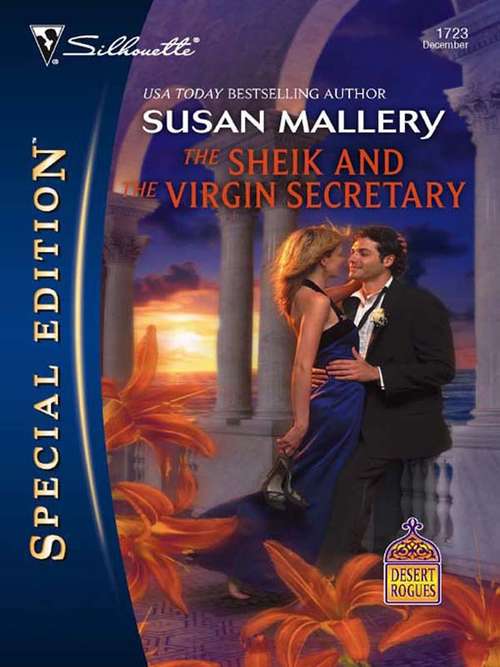 Book cover of The Sheik and the Virgin Secretary (Desert Rogues #10)