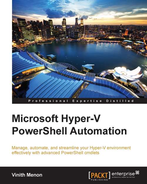 Book cover of Microsoft Hyper-V PowerShell Automation