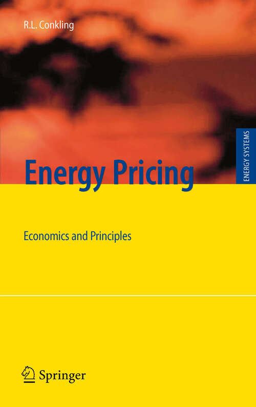 Book cover of Energy Pricing: Economics and Principles