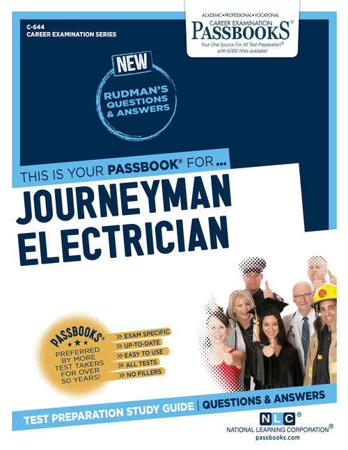 Book cover of Journeyman Electrician: Passbooks Study Guide (Career Examination Series)