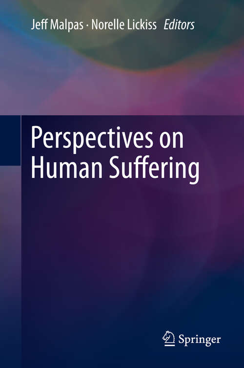 Book cover of Perspectives on Human Suffering