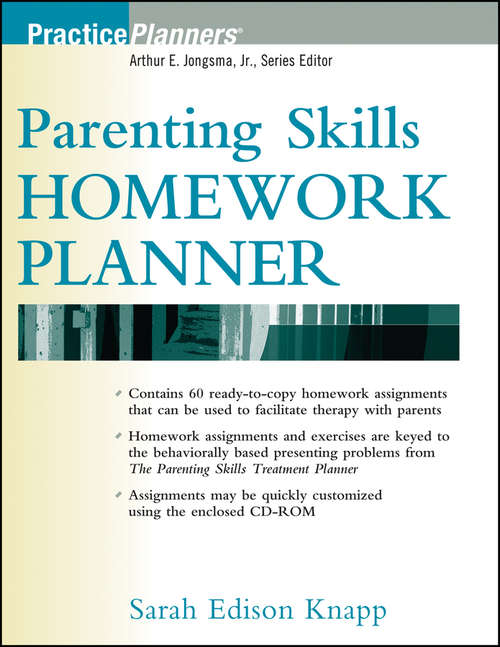 Parenting Skills Homework Planner