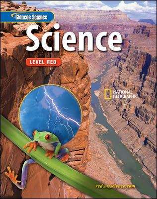 Book cover of Glencoe Science: Level Red