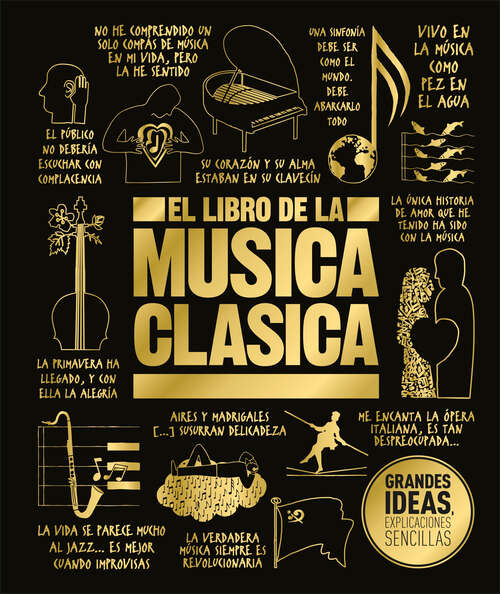 Book cover of El libro de la música clásica (DK Big Ideas)
