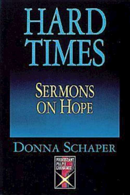 Book cover of Hard Times Sermons On Hope