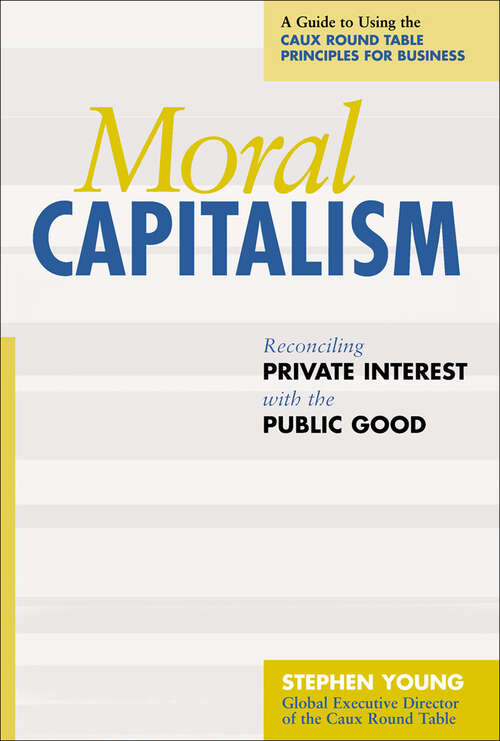 Book cover of Moral Capitalism