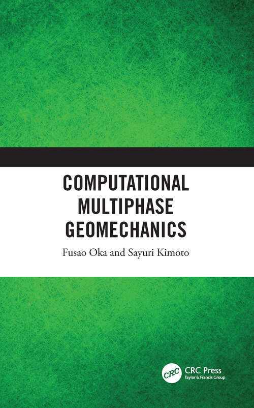 Book cover of Computational Multiphase Geomechanics