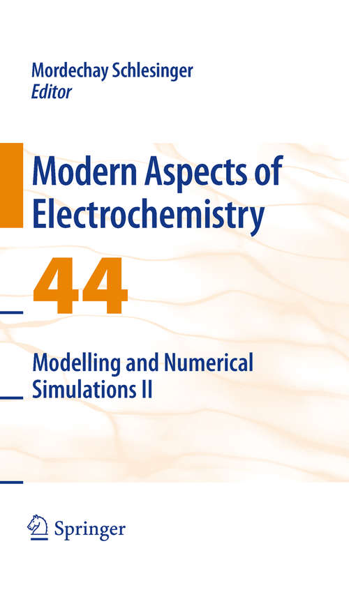 Book cover of Modelling and Numerical Simulations II
