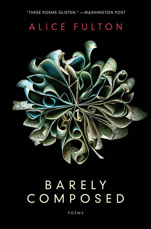 Book cover of Barely Composed: Poems