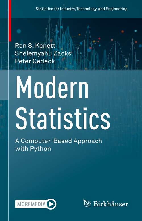 Book cover of Modern Statistics: A Computer-Based Approach with Python (1st ed. 2022) (Statistics for Industry, Technology, and Engineering)