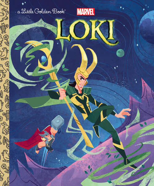 Book cover of Loki Little Golden Book (Little Golden Book)