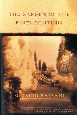 Book cover of The Garden of the Finzi-Continis (A Harvest book) (First Edition)