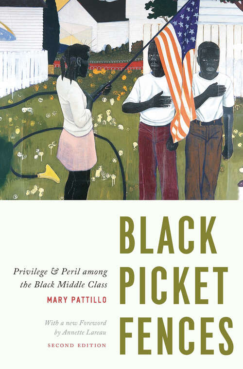 Book cover of Black Picket Fences: Privilege and Peril among the Black Middle Class