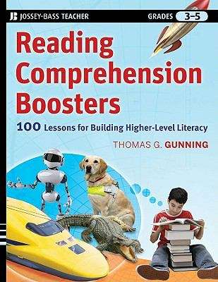 Book cover of Reading Comprehension Boosters