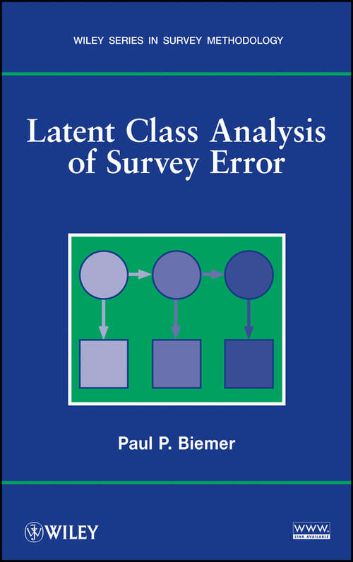 Book cover of Latent Class Analysis of Survey Error