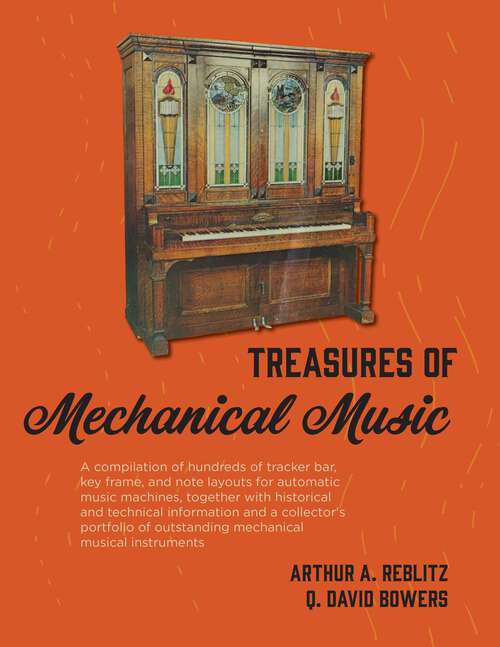 Book cover of Treasures of Mechanical Music