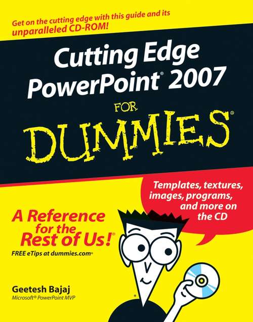 Book cover of Cutting Edge PowerPoint 2007 For Dummies