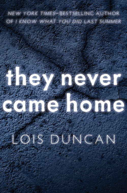 They Never Came Home (Laurel-Leaf Books)
