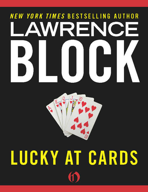 Book cover of Lucky at Cards