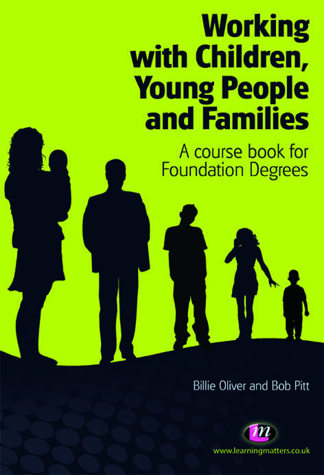 Book cover of Working with Children, Young People and Families