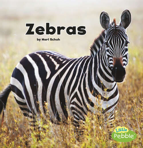 Book cover of Zebras (Black And White Animals Ser.)