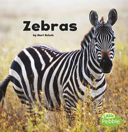 Book cover of Zebras (Black And White Animals Ser.)