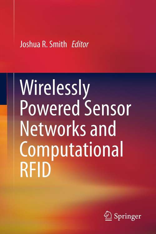 Book cover of Wirelessly Powered Sensor Networks and Computational RFID