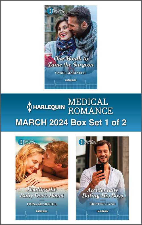 Book cover of Harlequin Medical Romance March 2024 – Box Set 1 of 2