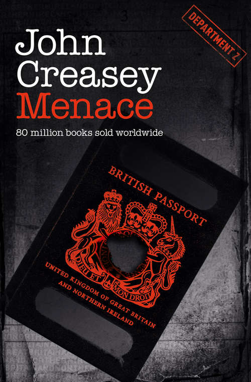 Book cover of Menace (Digital Original) (Department Z)