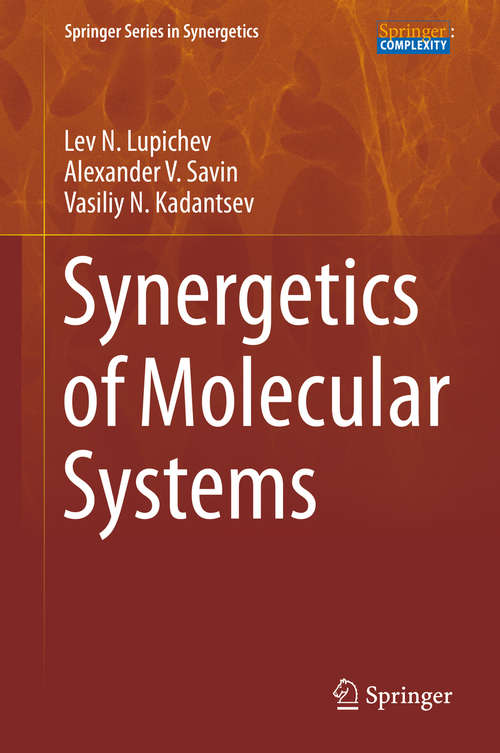 Book cover of Synergetics of Molecular Systems