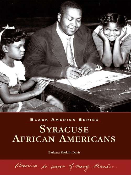 Book cover of Syracuse African Americans