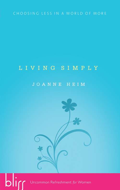 Book cover of Living Simply