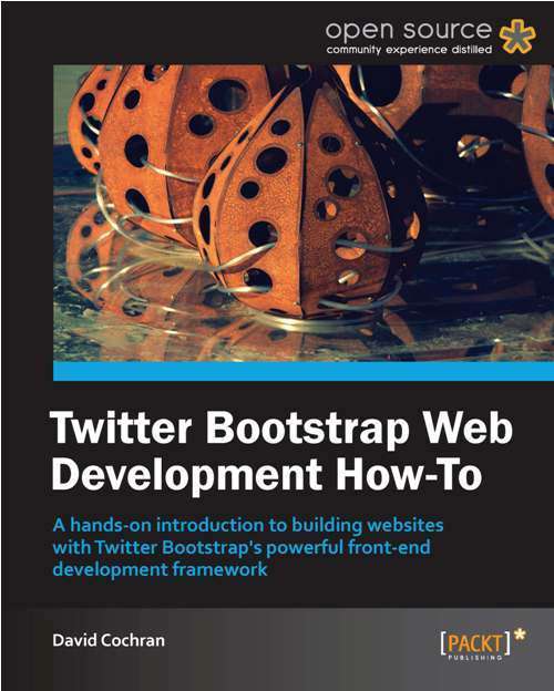 Book cover of Twitter Bootstrap Web Development How-To