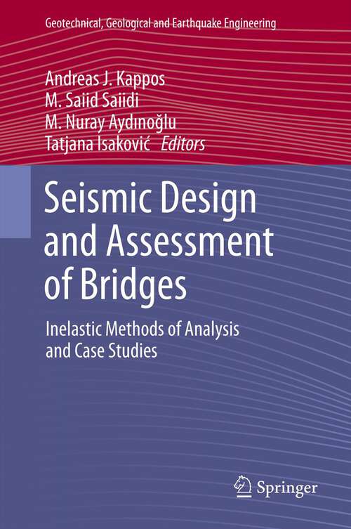 Book cover of Seismic Design and Assessment of Bridges