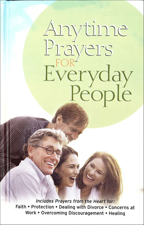Book cover of Anytime Prayers for Everyday People