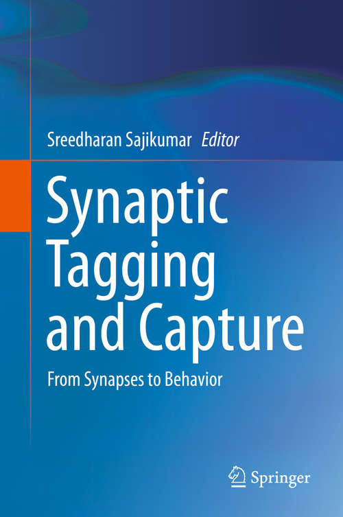 Book cover of Synaptic Tagging and Capture