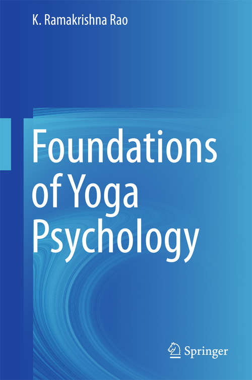 Book cover of Foundations of Yoga Psychology