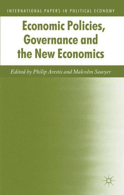 Book cover of Economic Policies, Governance and the New Economics