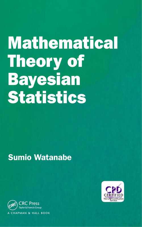 Book cover of Mathematical Theory of Bayesian Statistics