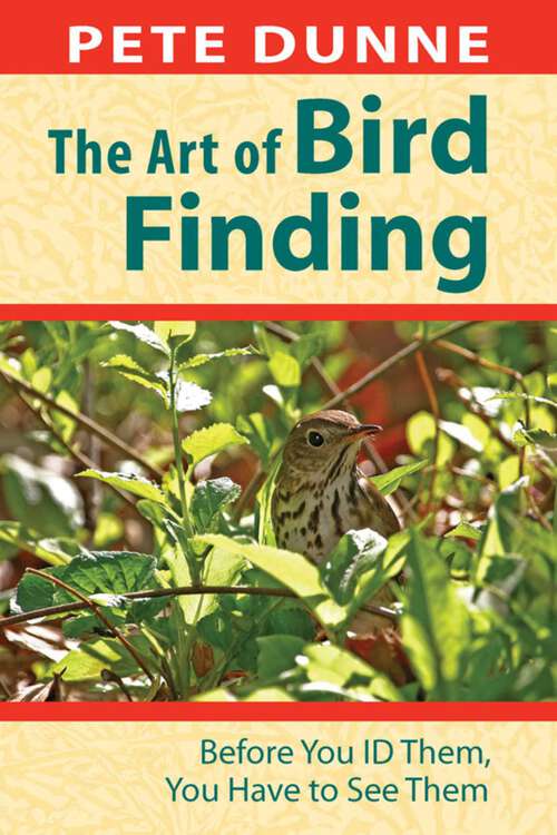 Book cover of Art of Bird Finding