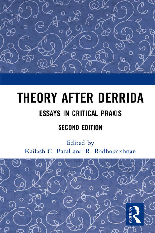 Cover image of Theory after Derrida