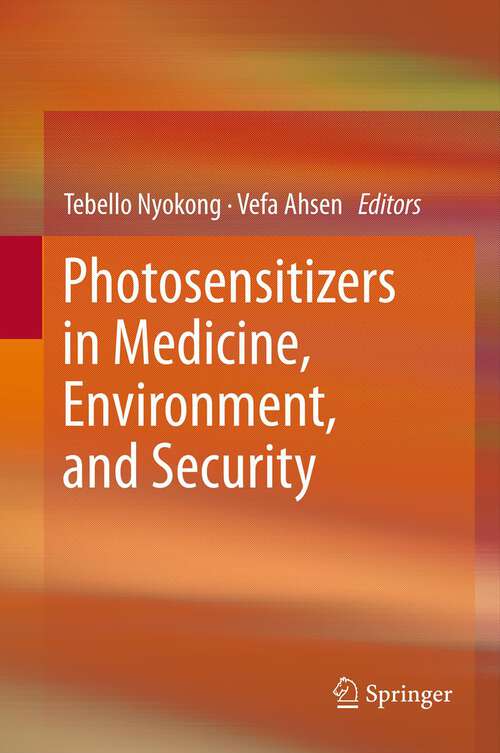 Book cover of Photosensitizers in Medicine, Environment, and Security