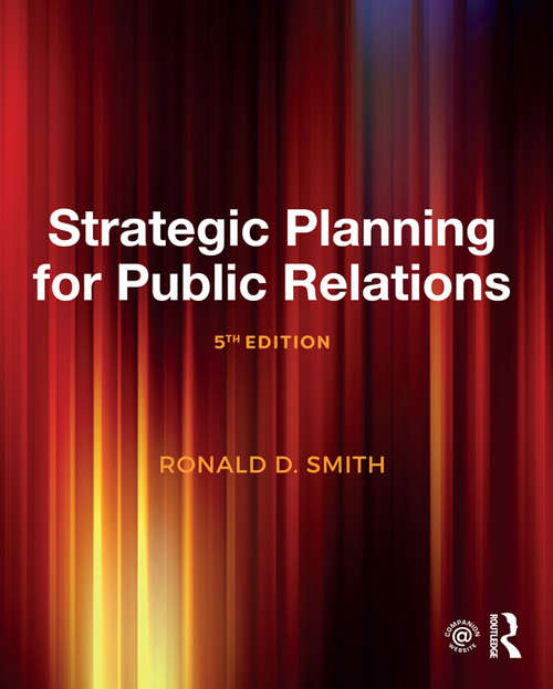 Book cover of Strategic Planning for Public Relations