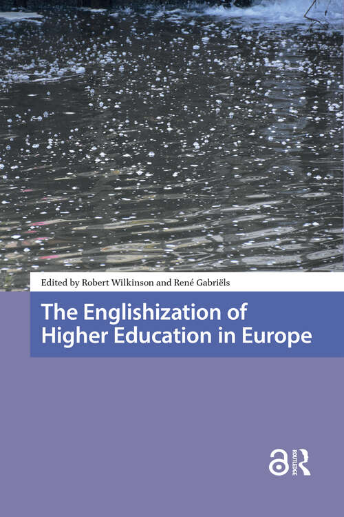 Book cover of The Englishization of Higher Education in Europe (1)
