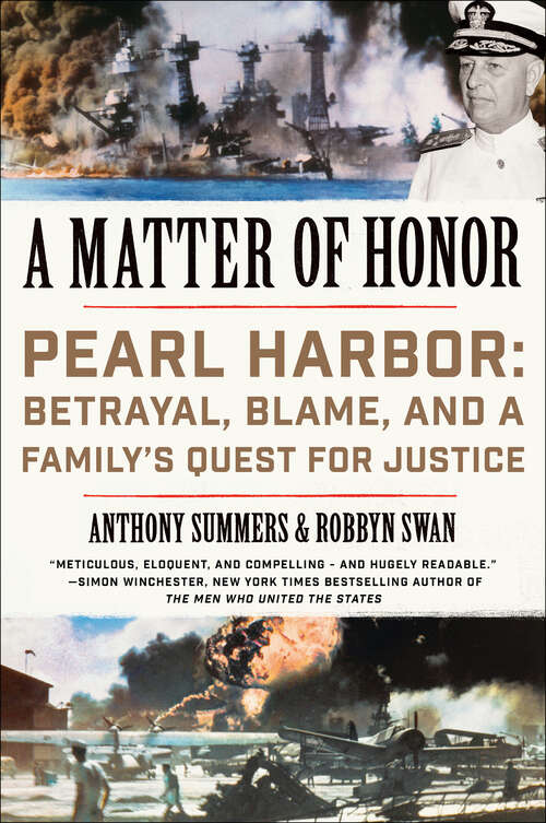 Book cover of A Matter of Honor: Betrayal, Blame, and a Family's Quest for Justice